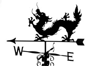 Chinese Dragon weather vane